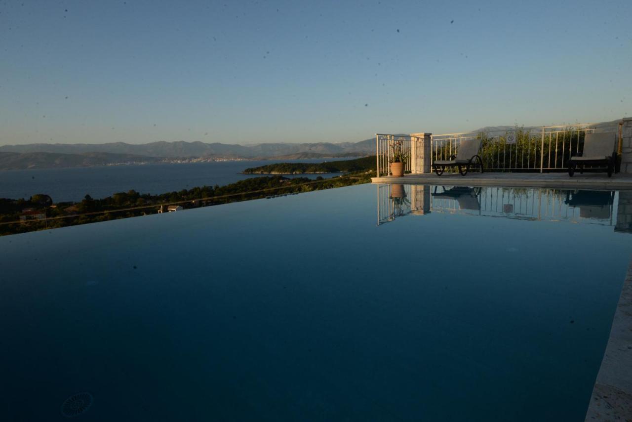 Villa Melanthi Kassiopi Corfu Kültér fotó
