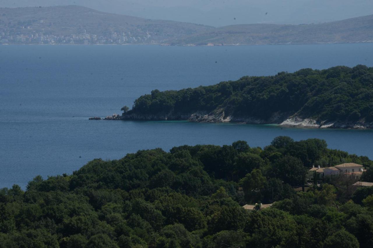 Villa Melanthi Kassiopi Corfu Kültér fotó