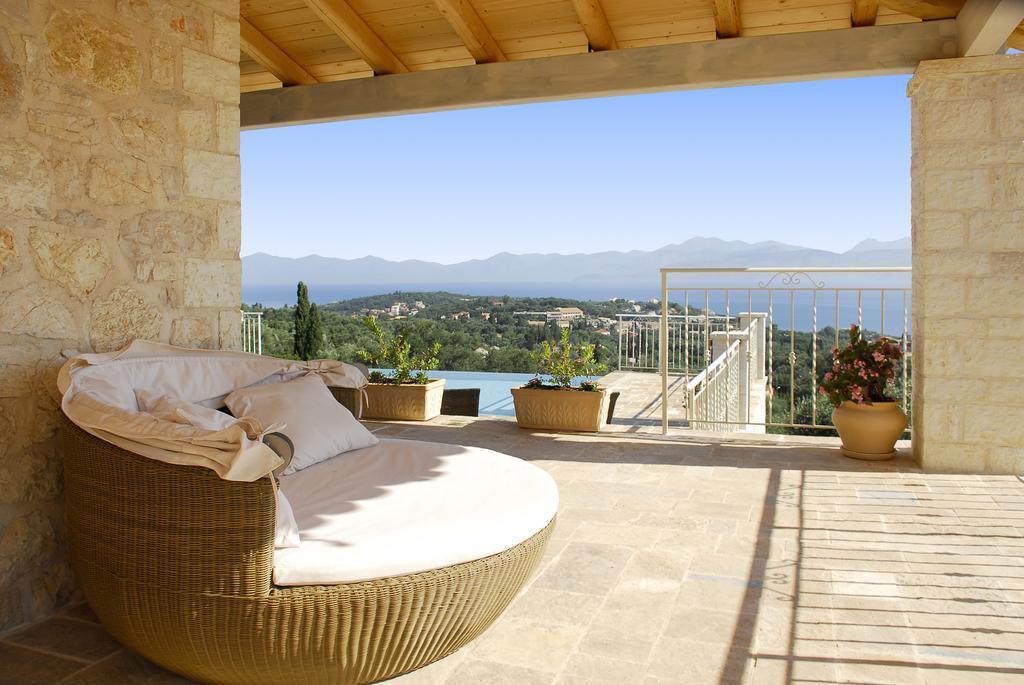 Villa Melanthi Kassiopi Corfu Kültér fotó