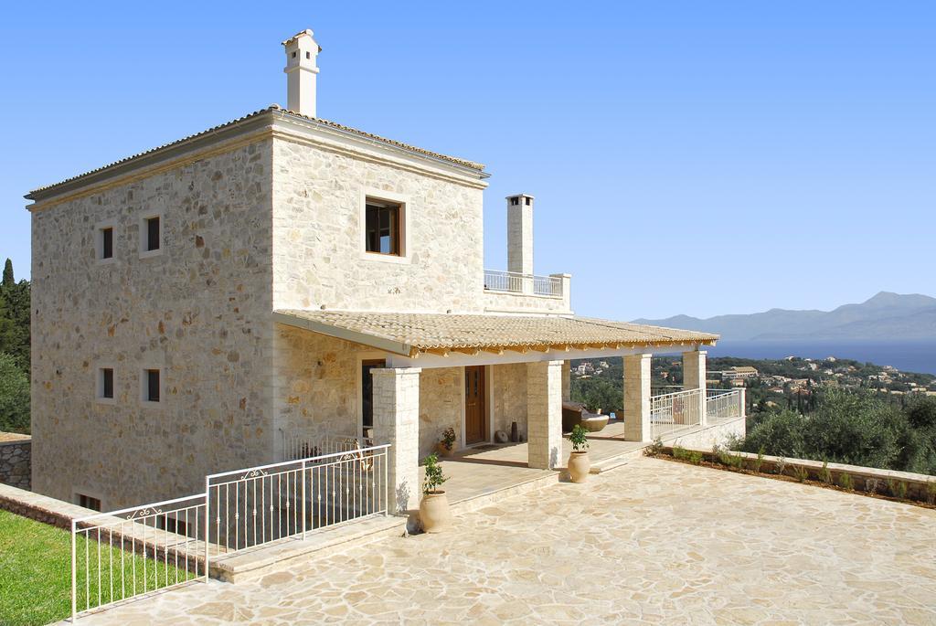 Villa Melanthi Kassiopi Corfu Kültér fotó